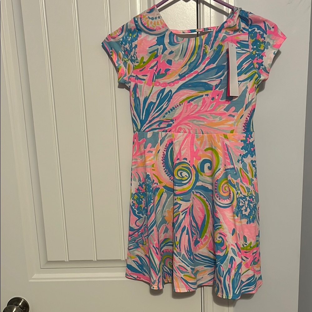 Lilly Pulitzer Girls Dress Sz Large NWT